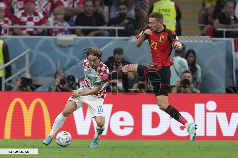 (SP)QATAR-AL RAYYAN-2022 WORLD CUP-GROUP F-CRO VS BEL