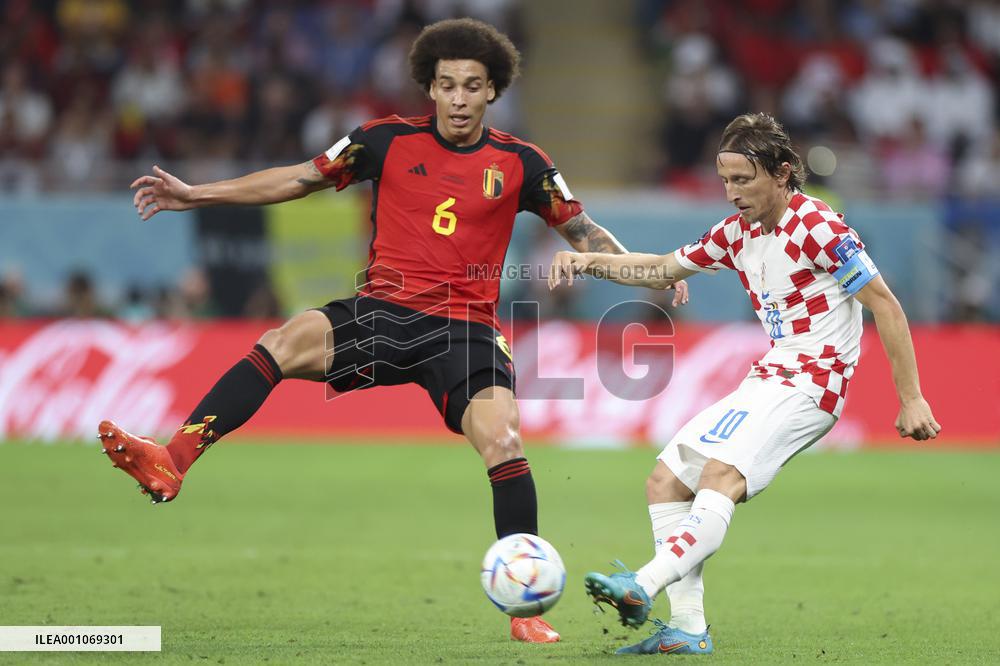 (SP)QATAR-AL RAYYAN-2022 WORLD CUP-GROUP F-CRO VS BEL