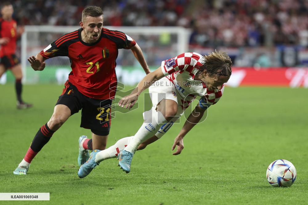 (SP)QATAR-AL RAYYAN-2022 WORLD CUP-GROUP F-CRO VS BEL