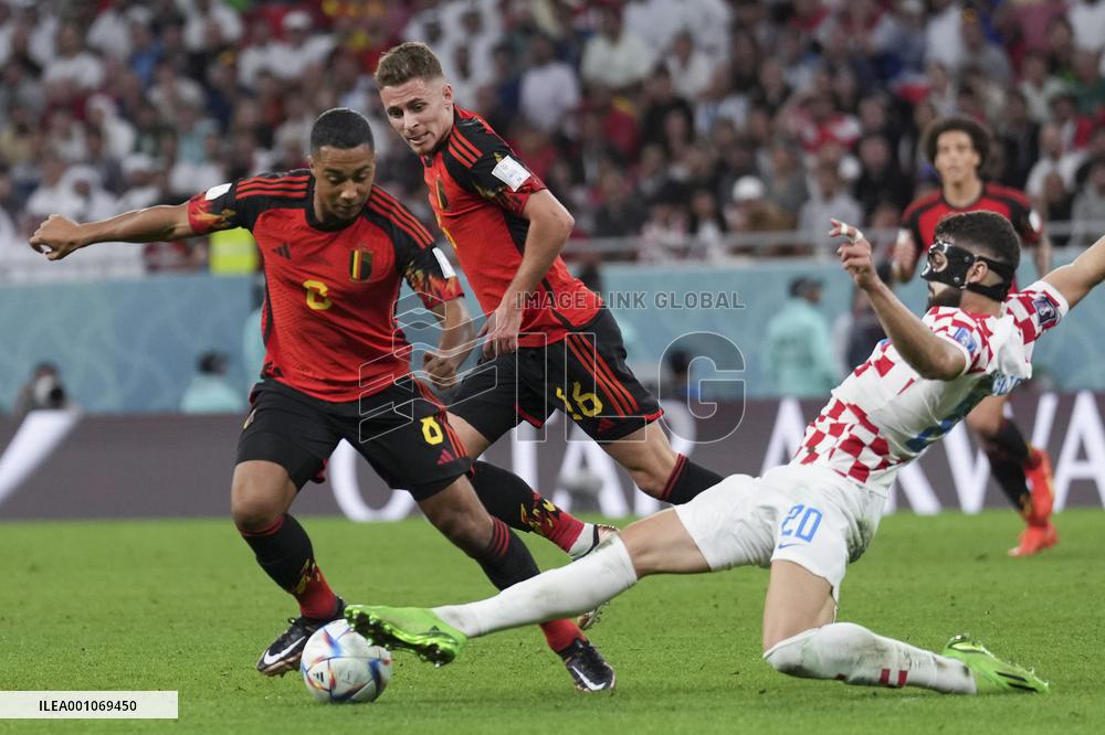 (SP)QATAR-AL RAYYAN-2022 WORLD CUP-GROUP F-CRO VS BEL