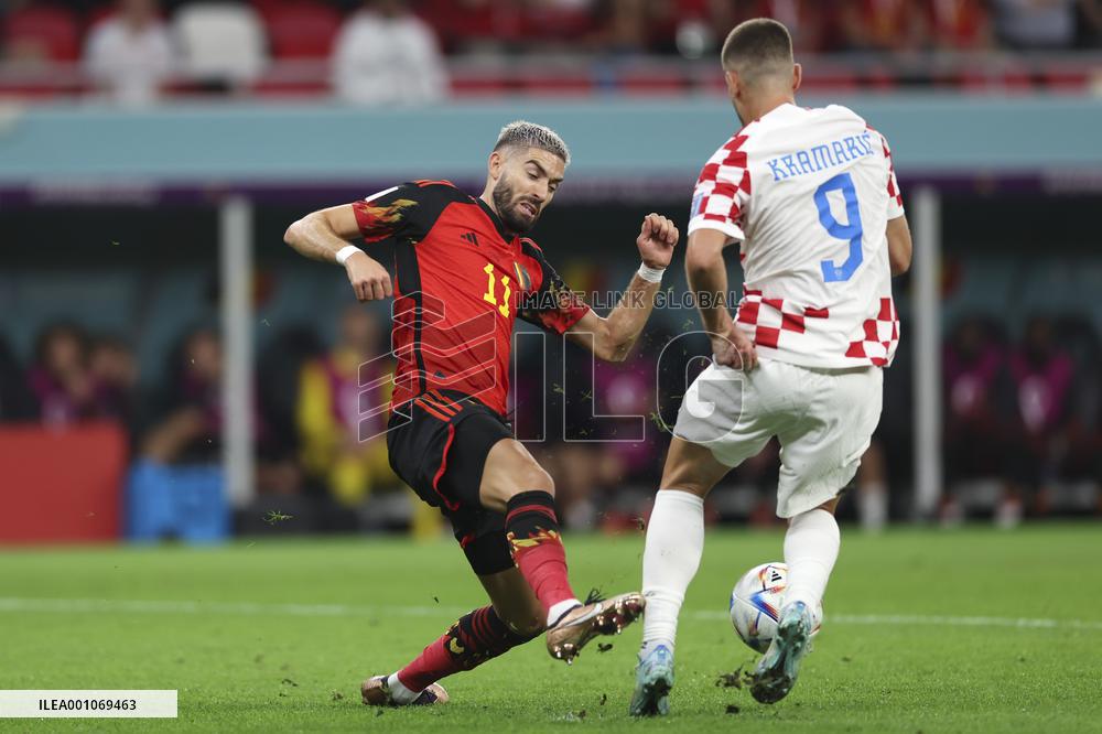 (SP)QATAR-AL RAYYAN-2022 WORLD CUP-GROUP F-CRO VS BEL
