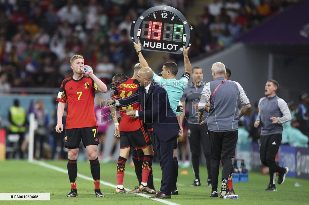 (SP)QATAR-AL RAYYAN-2022 WORLD CUP-GROUP F-CRO VS BEL