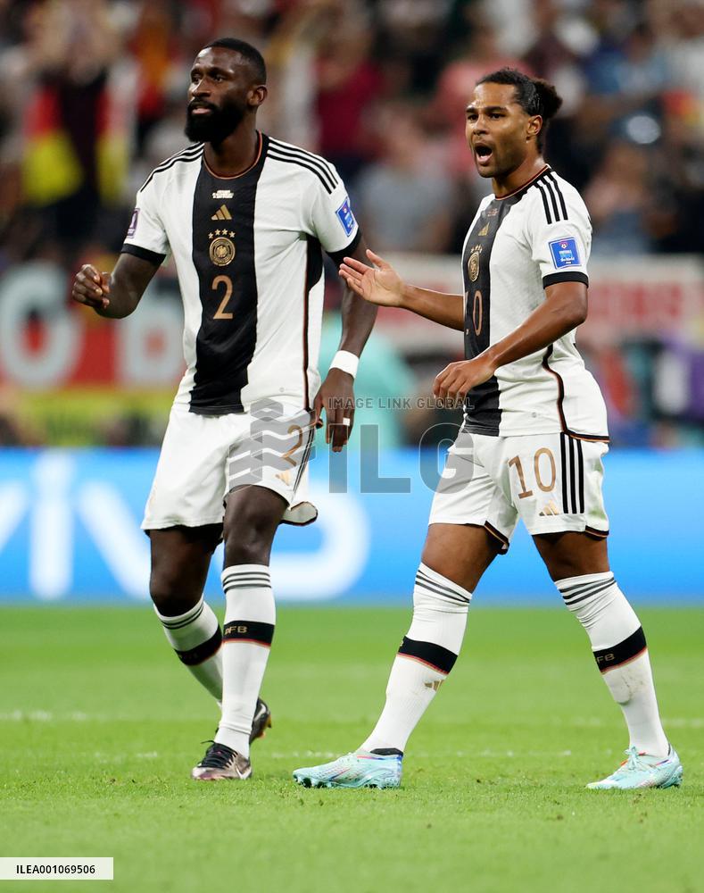 (SP)QATAR-AL KHOR-2022 WORLD CUP-GROUP E-CRC VS GER