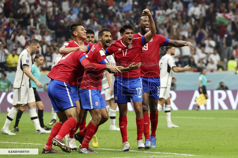 (SP)QATAR-AL KHOR-2022 WORLD CUP-GROUP E-CRC VS GER