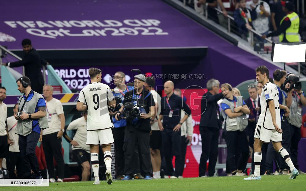 (SP)QATAR-AL KHOR-2022 WORLD CUP-GROUP E-CRC VS GER