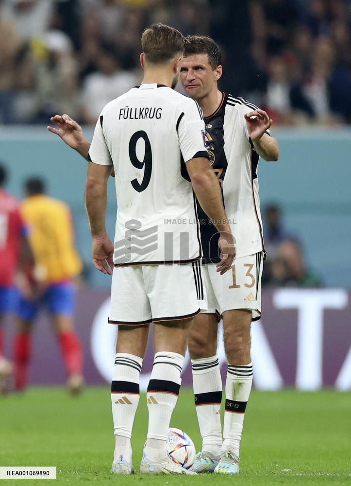 (SP)QATAR-AL KHOR-2022 WORLD CUP-GROUP E-CRC VS GER