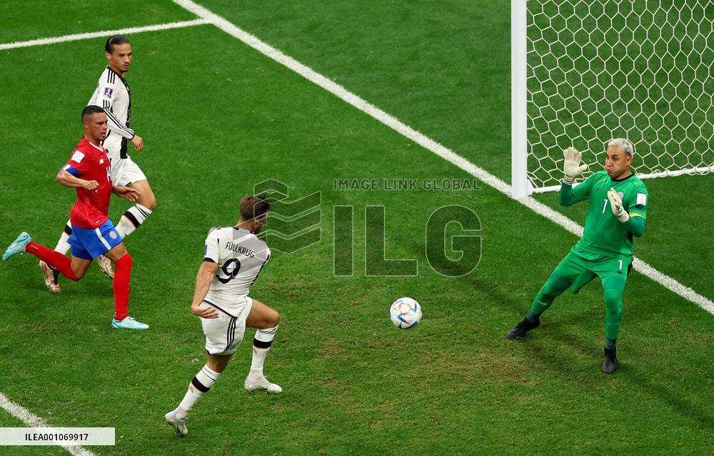 (SP)QATAR-AL KHOR-2022 WORLD CUP-GROUP E-CRC VS GER