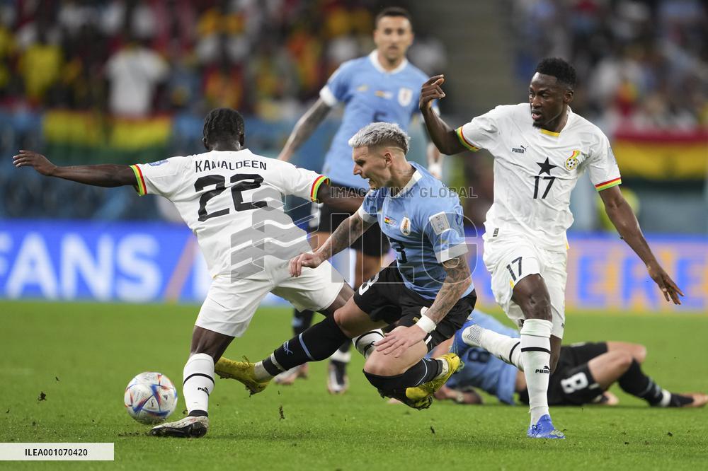 (SP)QATAR-AL WAKRAH-2022 WORLD CUP-GROUP H-GHA VS URU