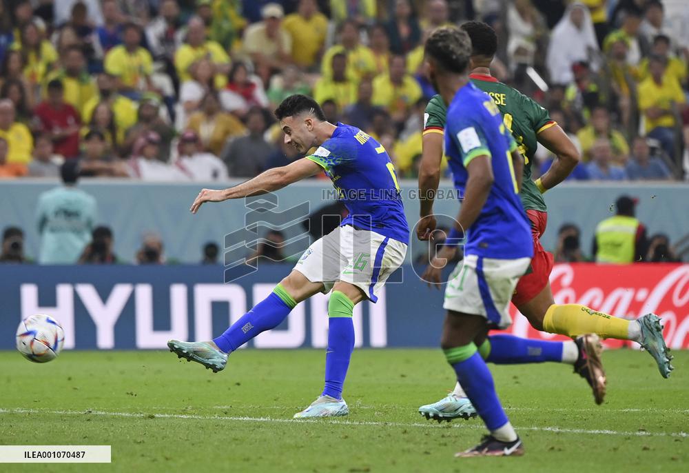 (SP)QATAR-LUSAIL-2022 WORLD CUP-GROUP G-CMR VS BRA