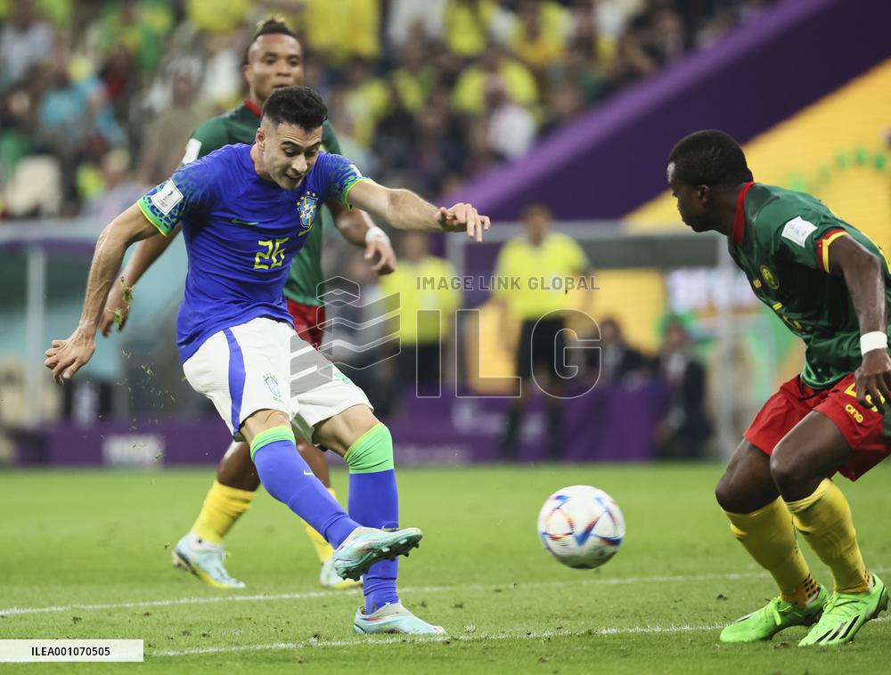 (SP)QATAR-LUSAIL-2022 WORLD CUP-GROUP G-CMR VS BRA