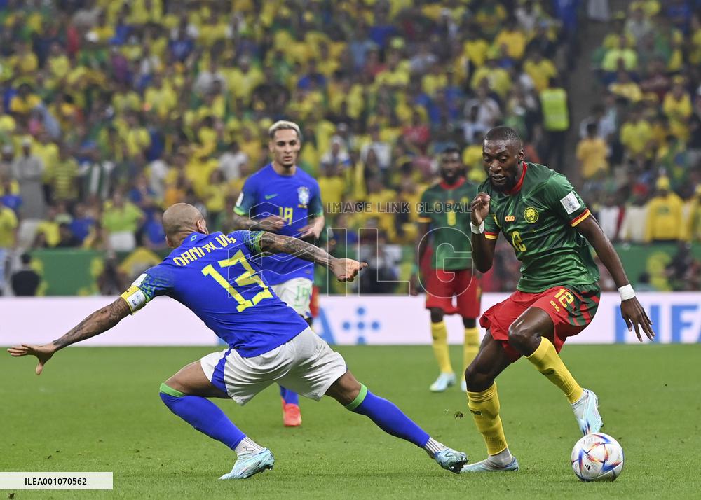 (SP)QATAR-LUSAIL-2022 WORLD CUP-GROUP G-CMR VS BRA