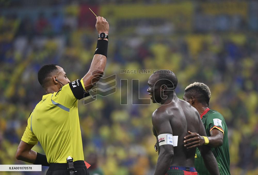 (SP)QATAR-LUSAIL-2022 WORLD CUP-GROUP G-CMR VS BRA