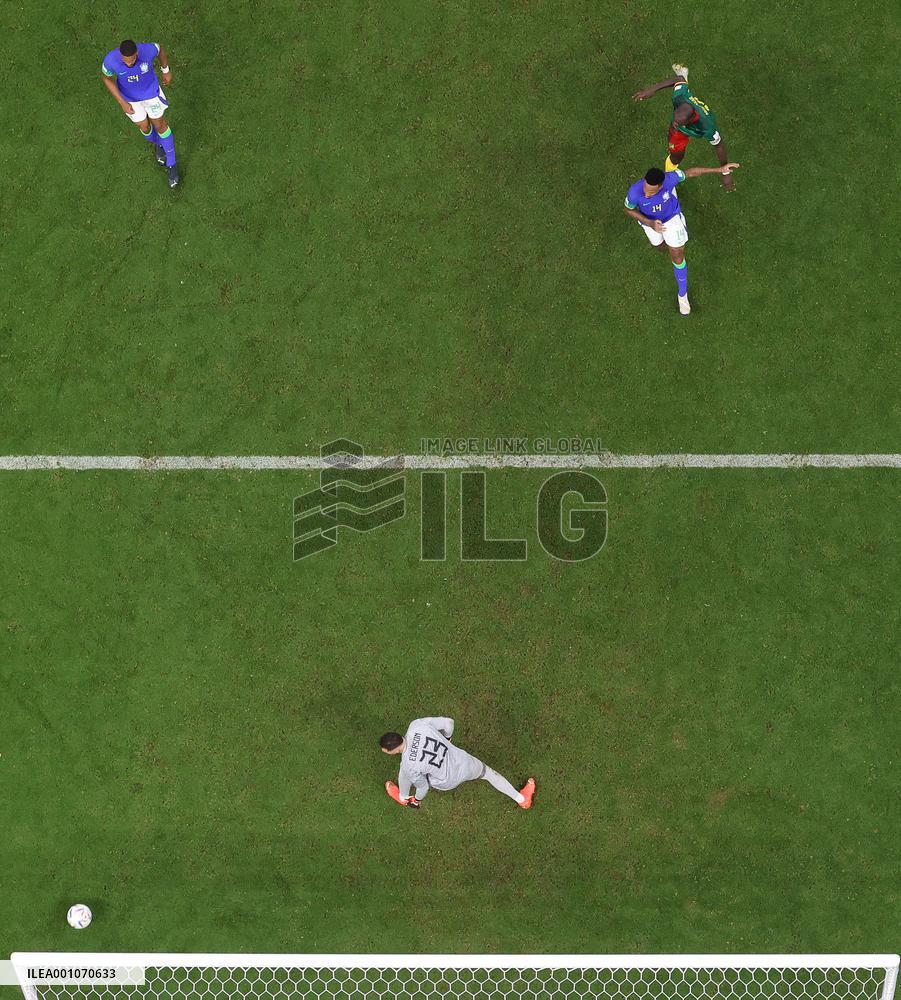 (SP)QATAR-LUSAIL-2022 WORLD CUP-GROUP G-CMR VS BRA