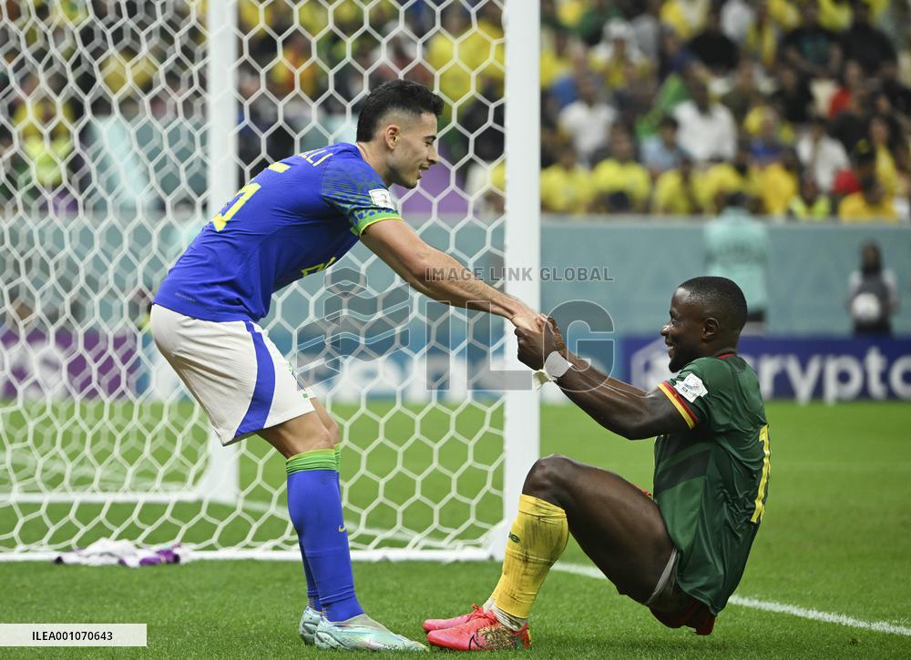 (SP)QATAR-LUSAIL-2022 WORLD CUP-GROUP G-CMR VS BRA