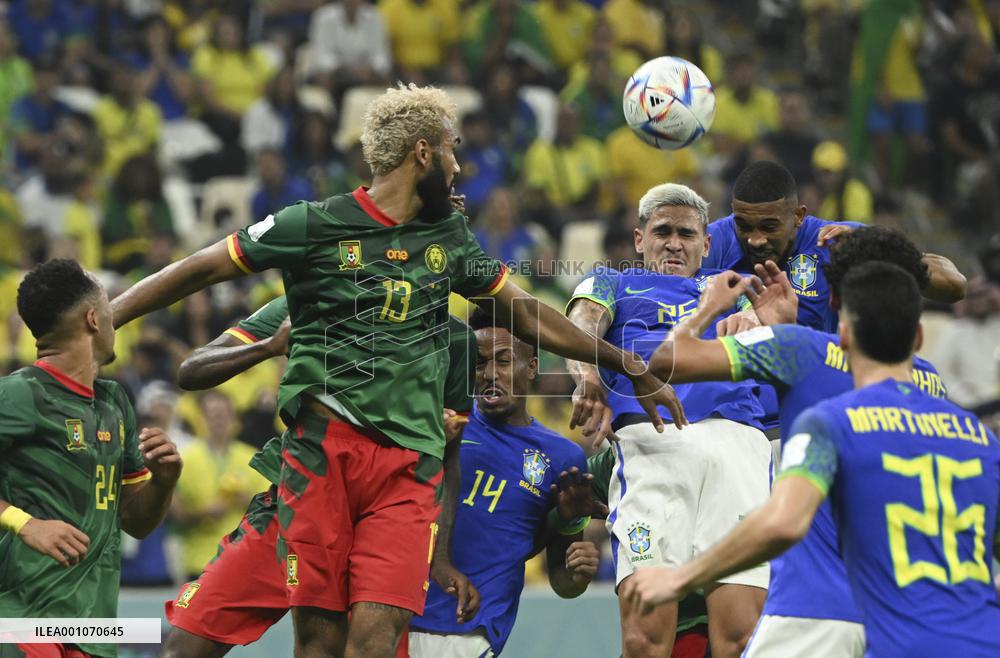 (SP)QATAR-LUSAIL-2022 WORLD CUP-GROUP G-CMR VS BRA