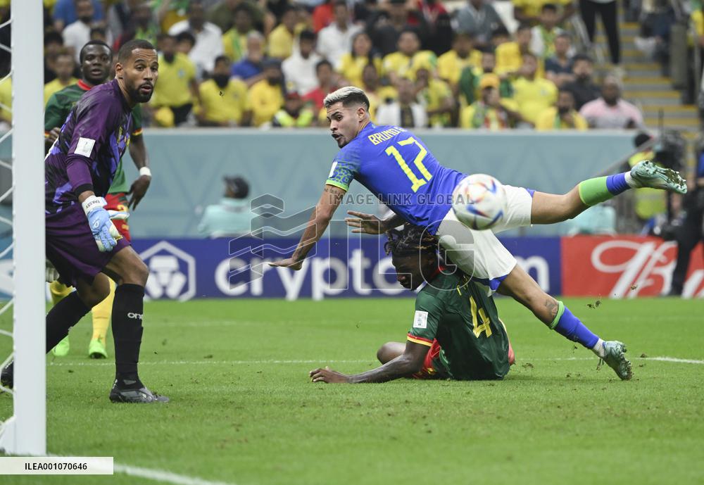 (SP)QATAR-LUSAIL-2022 WORLD CUP-GROUP G-CMR VS BRA
