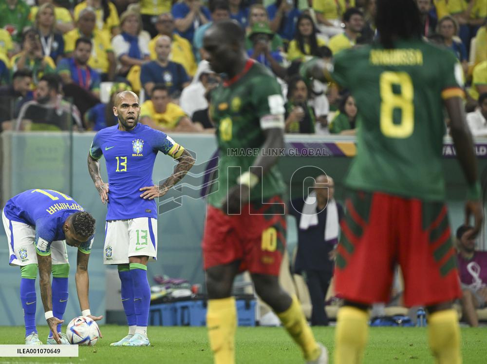 (SP)QATAR-LUSAIL-2022 WORLD CUP-GROUP G-CMR VS BRA