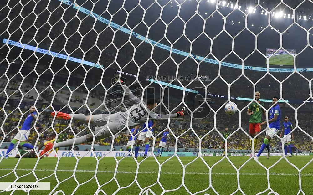 (SP)QATAR-LUSAIL-2022 WORLD CUP-GROUP G-CMR VS BRA