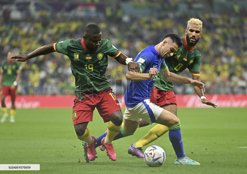 (SP)QATAR-LUSAIL-2022 WORLD CUP-GROUP G-CMR VS BRA
