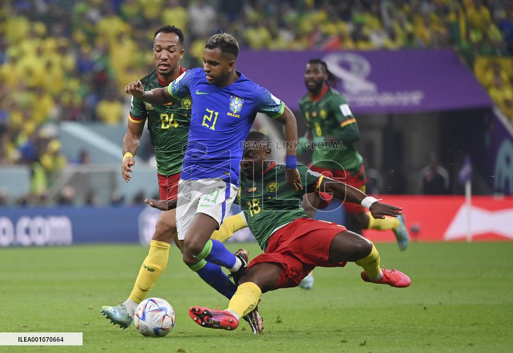 (SP)QATAR-LUSAIL-2022 WORLD CUP-GROUP G-CMR VS BRA