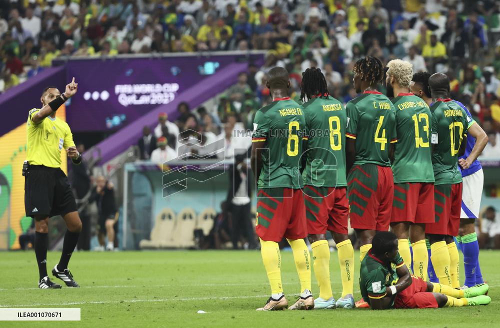 (SP)QATAR-LUSAIL-2022 WORLD CUP-GROUP G-CMR VS BRA