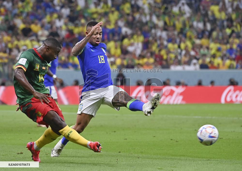 (SP)QATAR-LUSAIL-2022 WORLD CUP-GROUP G-CMR VS BRA