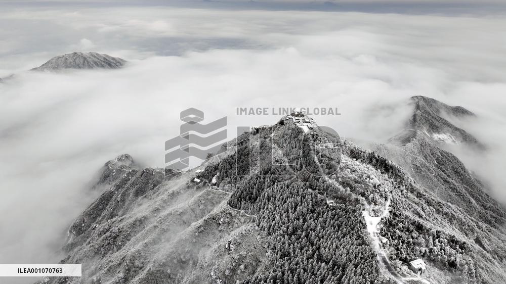 #CHINA-HUNAN-HENGSHAN MOUNTAIN-SNOW SCENERY (CN)