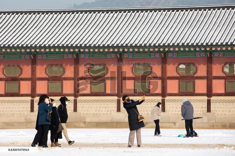 SOUTH KOREA-SEOUL-SNOW