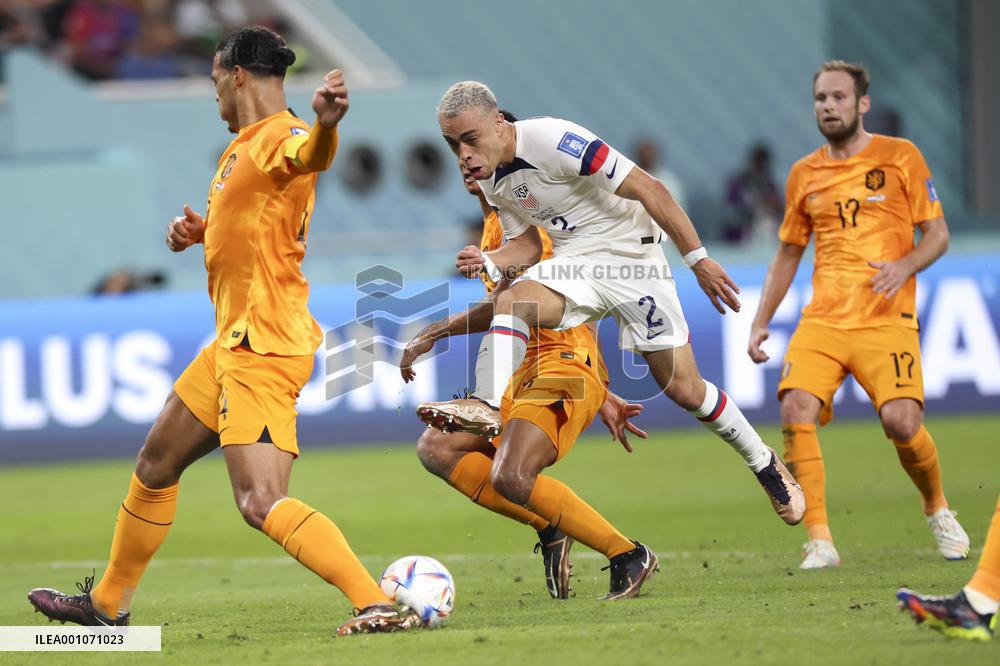 (SP)QATAR-DOHA-2022 WORLD CUP-ROUND OF 16-NED VS USA