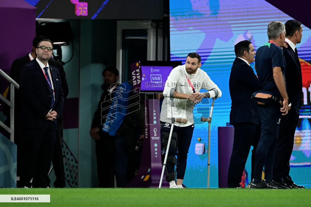 (SP)QATAR-AL RAYYAN-2022 WORLD CUP-ROUND OF 16-ARG VS AUS