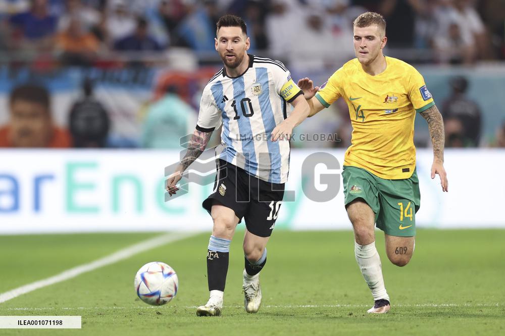 (SP)QATAR-AL RAYYAN-2022 WORLD CUP-ROUND OF 16-ARG VS AUS