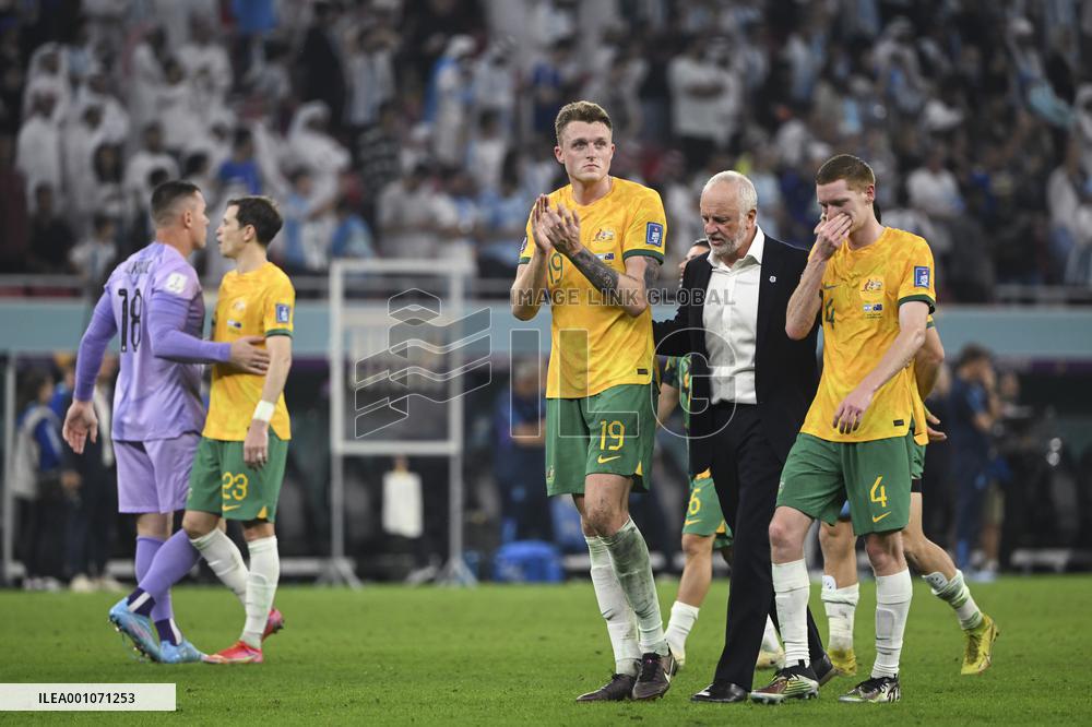 (SP)QATAR-AL RAYYAN-2022 WORLD CUP-ROUND OF 16-ARG VS AUS