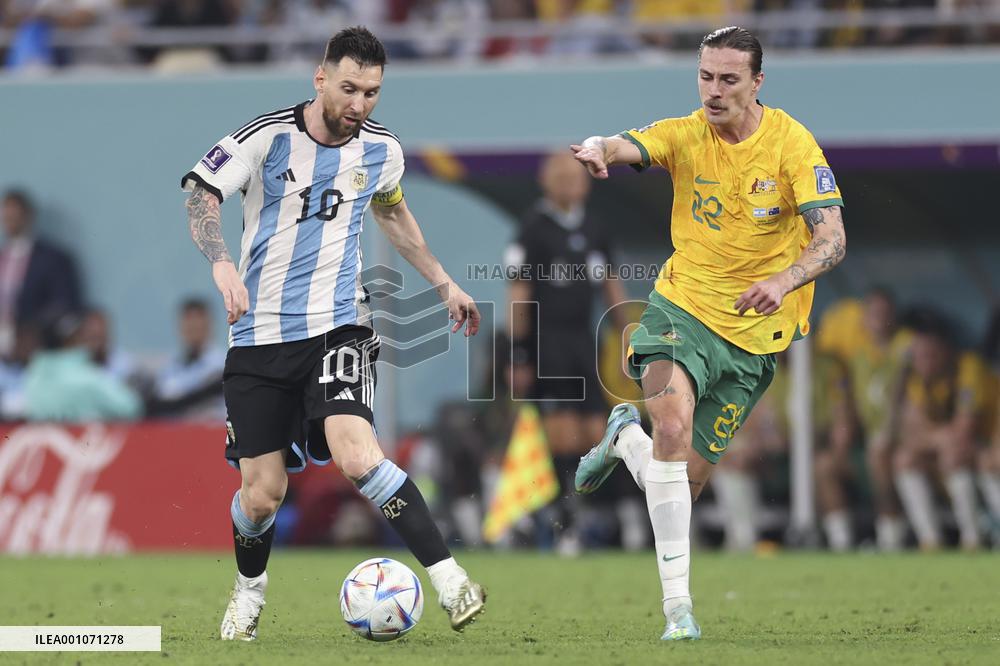 (SP)QATAR-AL RAYYAN-2022 WORLD CUP-ROUND OF 16-ARG VS AUS