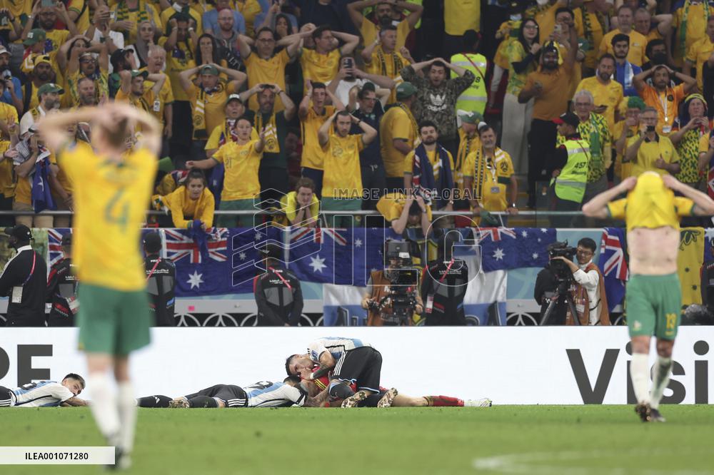 (SP)QATAR-AL RAYYAN-2022 WORLD CUP-ROUND OF 16-ARG VS AUS