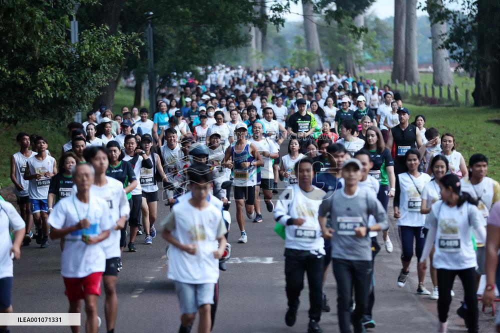 (SP)CAMBODIA-SIEM REAP-HALF MARATHON