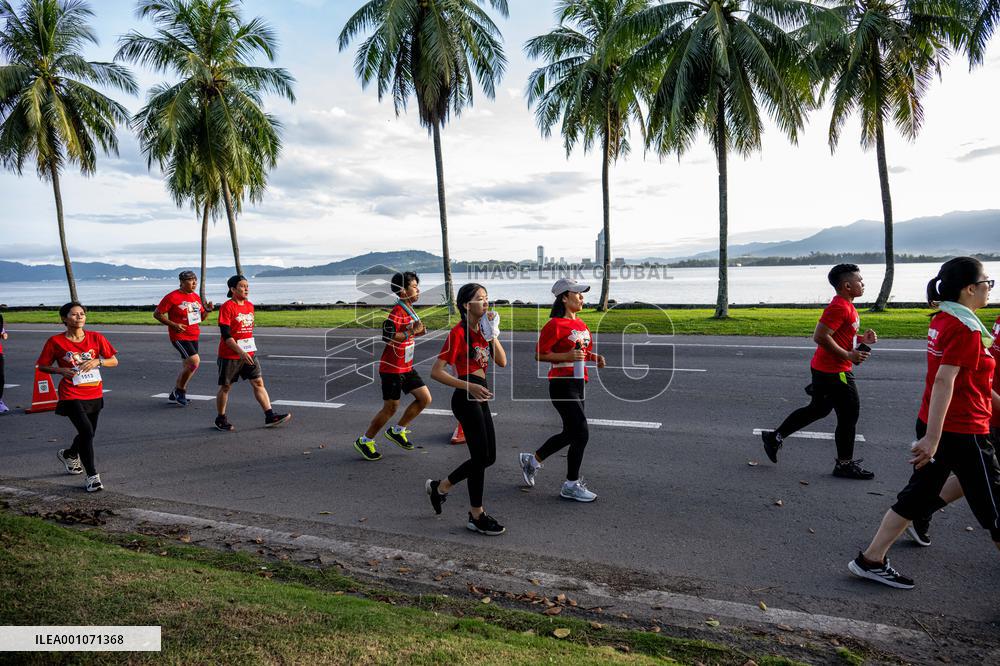 MALAYSIA-KOTA KINABALU-RUN EVENT