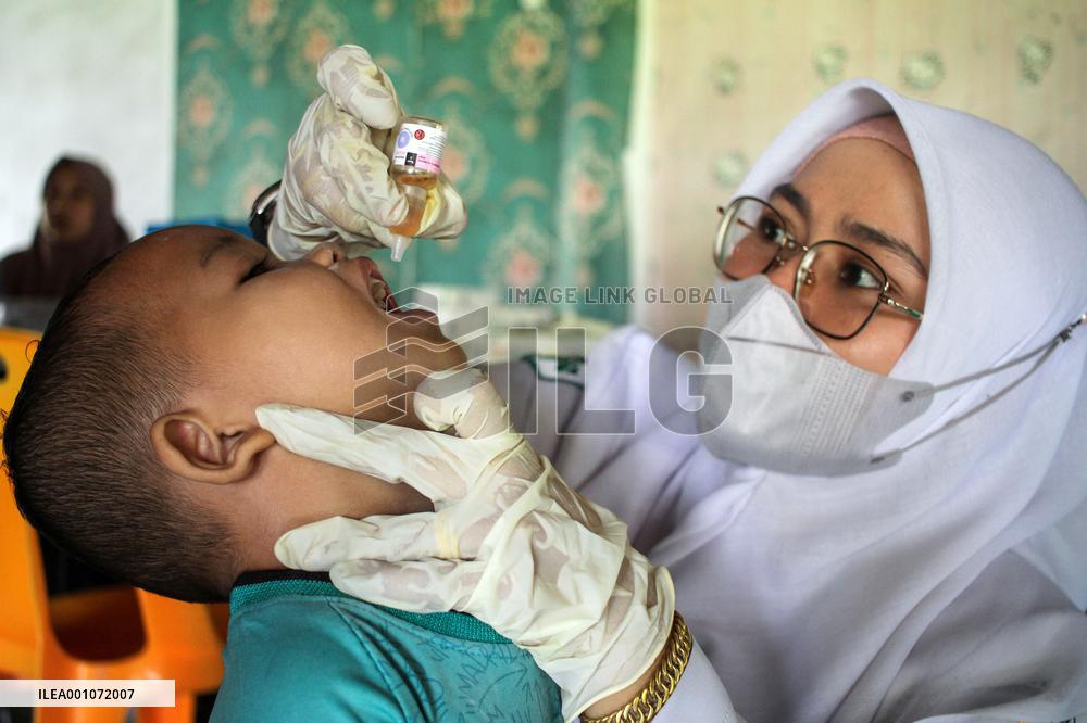 INDONESIA-ACEH-POLIO-NATIONAL IMMUNIZATION WEEK