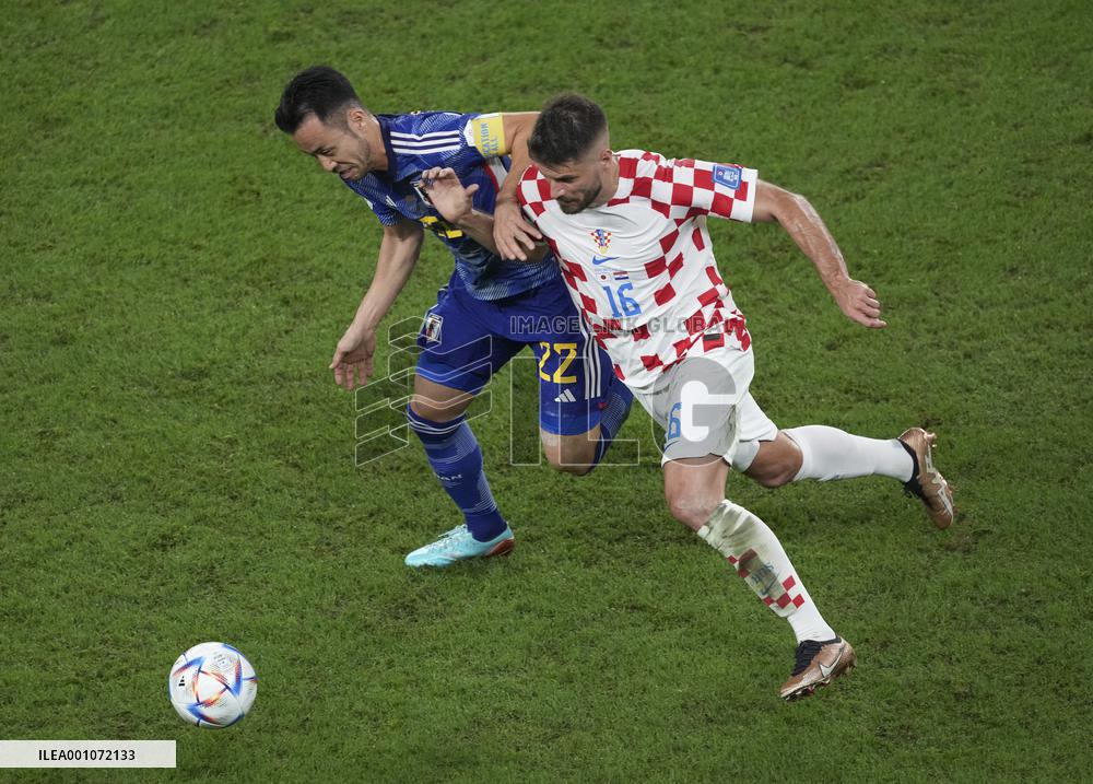 (SP)QATAR-AL WAKRAH-2022 WORLD CUP-ROUND OF 16-JPN VS CRO