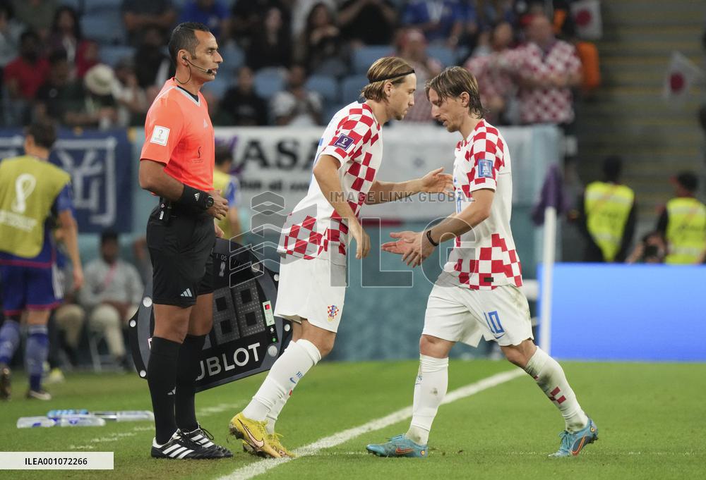 (SP)QATAR-AL WAKRAH-2022 WORLD CUP-ROUND OF 16-JPN VS CRO