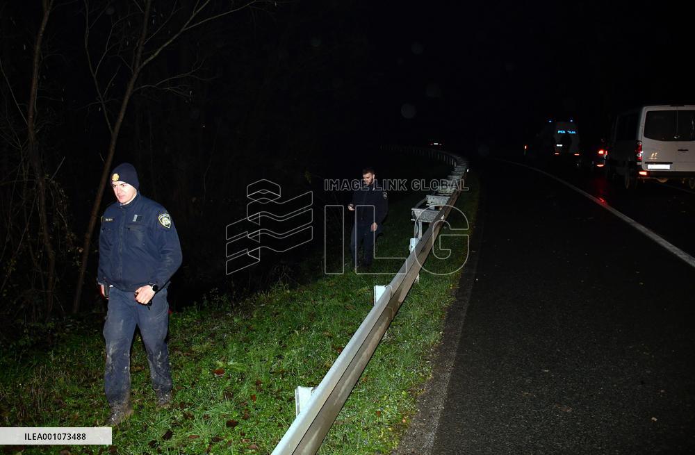 CROATIA-SLATINA-FIGHTER JET-CRASH