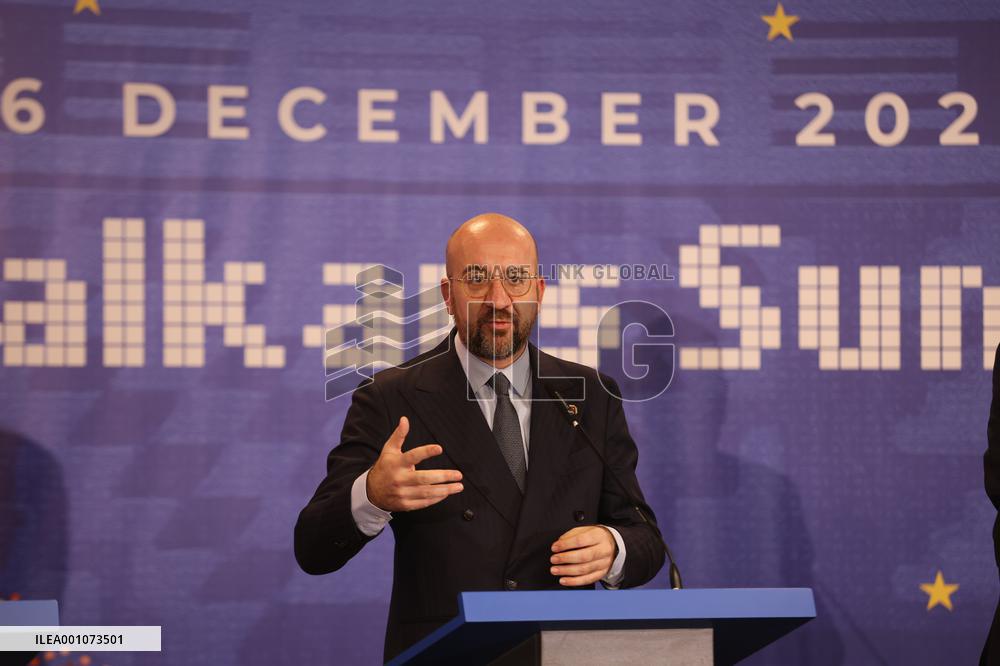 ALBANIA-TIRANA-EU-WESTERN BALKANS SUMMIT