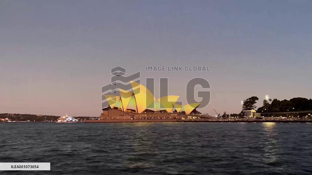 Australian landmarks light up for 2022 FIFA World Cup