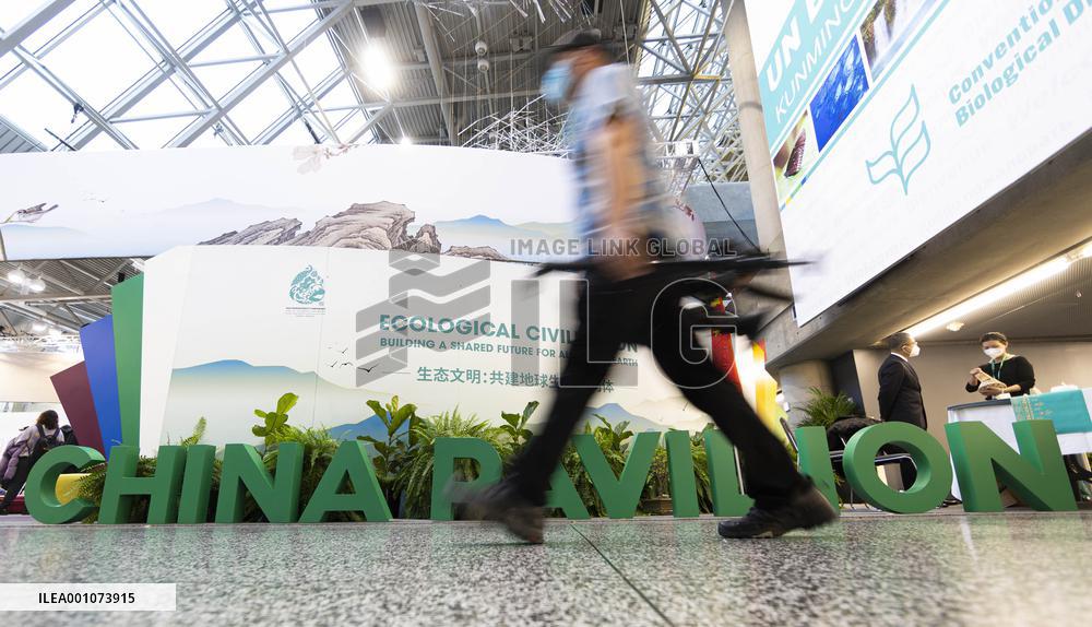 CANADA-MONTREAL-COP15-SECOND PHASE-CHINA PAVILION