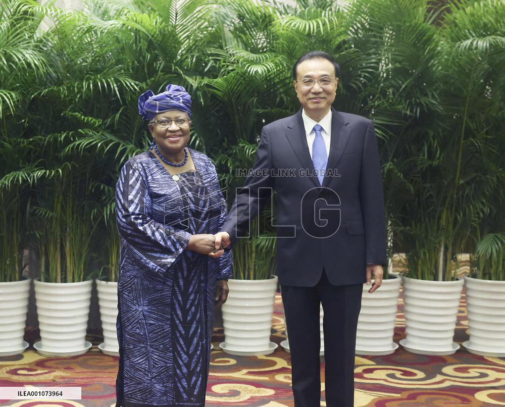 CHINA-ANHUI-LI KEQIANG-WTO-DIRECTOR-GENERAL-MEETING (CN)