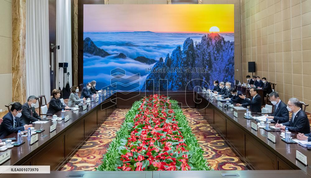CHINA-ANHUI-LI KEQIANG-IMF-MEETING (CN)