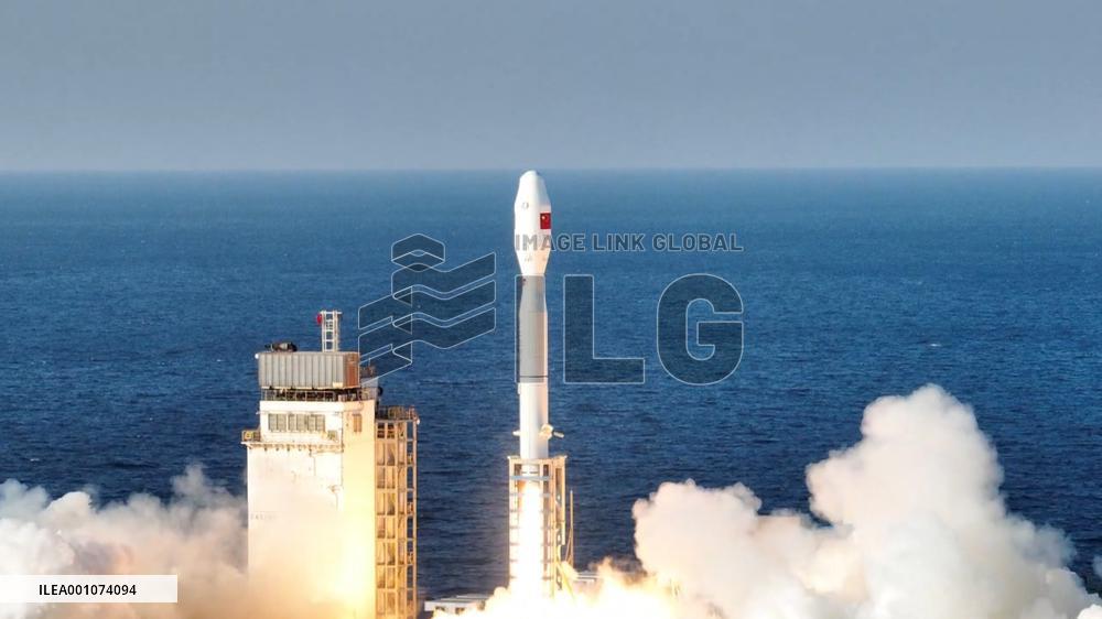 (EyesonSci) CHINA-SATELLITES-LAUNCH (CN)