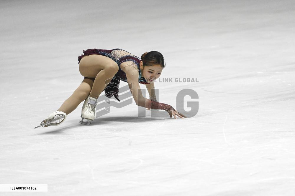 (SP)INDONESIA-JAKARTA-FIGURE SKATING-2022 ASIAN OPEN FIGURE SKATING TROPHY-JUNIOR WOMEN