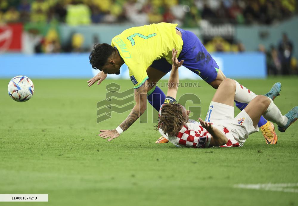 (SP)QATAR-AL RAYYAN-2022 WORLD CUP-QUARTERFINAL-CRO VS BRA