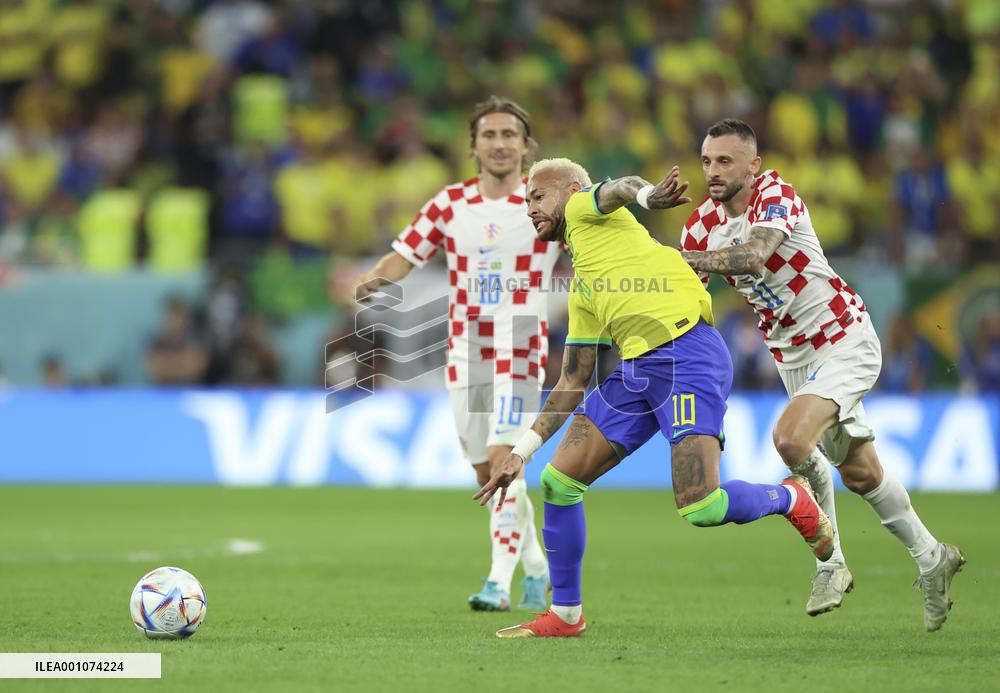 (SP)QATAR-AL RAYYAN-2022 WORLD CUP-QUARTERFINAL-CRO VS BRA