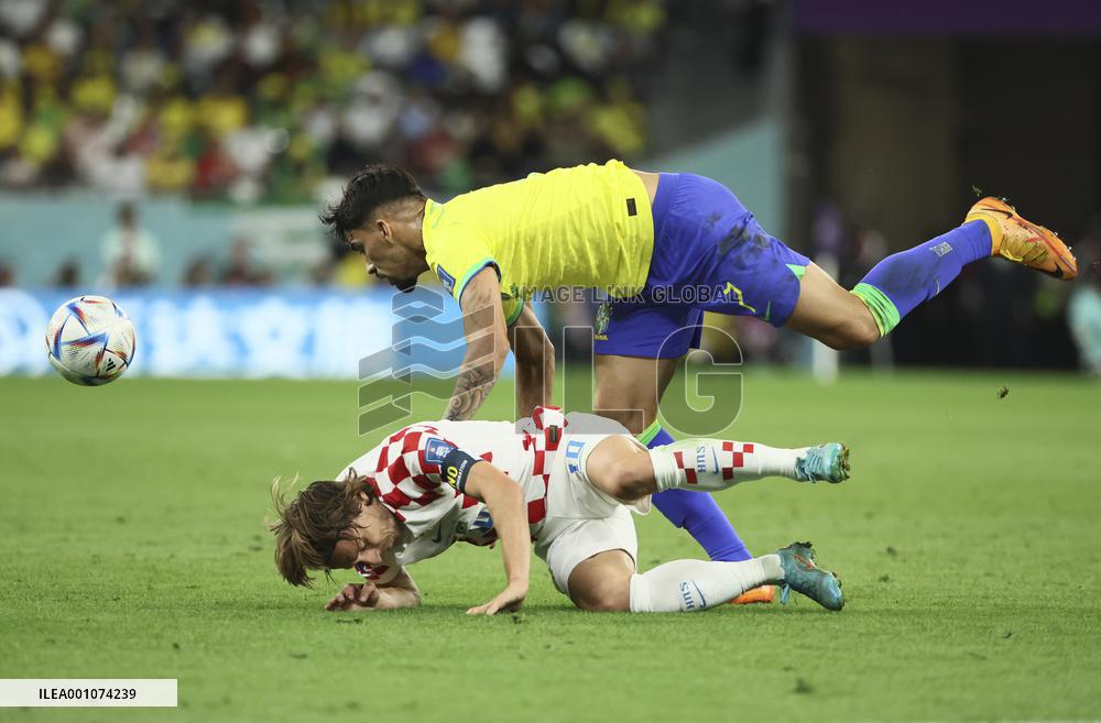 (SP)QATAR-AL RAYYAN-2022 WORLD CUP-QUARTERFINAL-CRO VS BRA